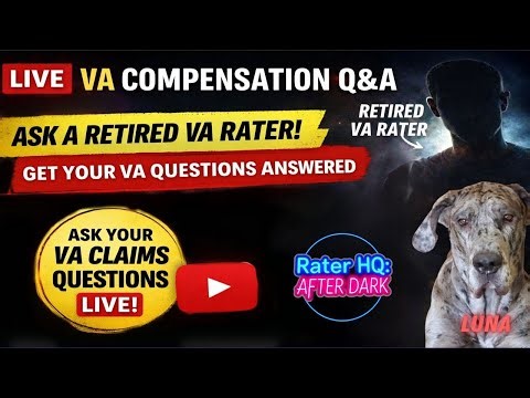 LIVE VA Disability Q&A | Retired VA Rater Answers Compensation Questions (2026)