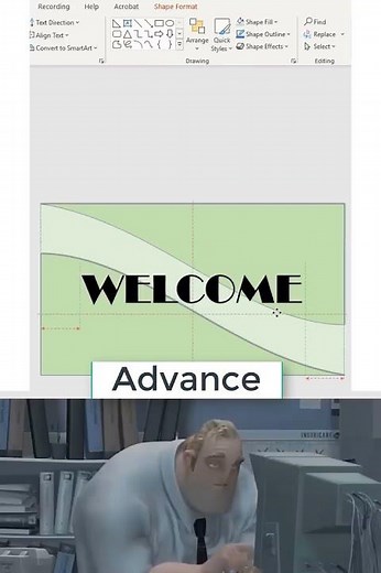 🔥✅How to design welcome slide in PowerPoint #powerpoint