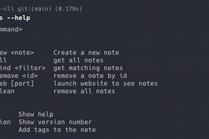 Notes-CLI