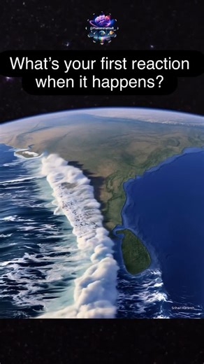 PhenomenaVault on Instagram: "MEGA-TSUNAMIS tall enough to swallow continents aren’t sci-fi—they’re real risks. A sudden flank collapse of an unstable volcano like Cumbre Vieja on La Palma could dump 500 km³ of rock into the ocean, launching waves hundreds of meters high across the Atlantic. Hours later, a 100–200 m wall of water would still smash into the Americas, flooding hundreds of kilometers inland and turning entire coastal regions into seabed. Similar catastrophes could come from a monst