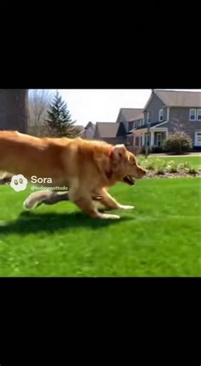 Golden Retriever vs. Squirrel: High-Speed Chase Ends in Hilarious Tumble! #dogchase #epicfail