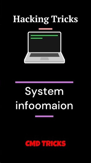 How to Get Full System Information Using CMD | Easy CMD Trick
