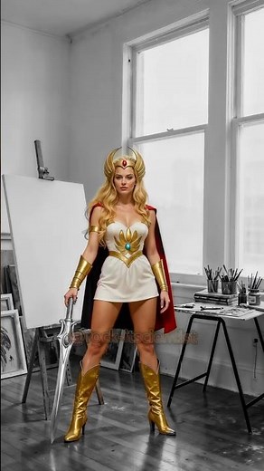 She-Ra Princess of Power (1985): From Canvas to Reality! #shera #80scartoons