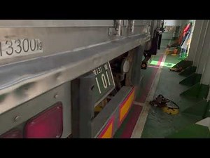 津軽海峡フェリー トレーラー固縛