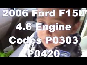 2006 Ford F150 Code P0303 Spark Plug & Coil Replacement