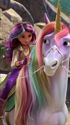 Discovering a Magical Cave at Unicorn Academy! 🦄🌈 #shorts