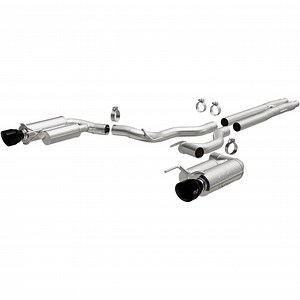 Magnaflow Mustang Competition Series Cat-Back Exhaust System with Black Chrome Tips 19645 (24-26 Mustang GT Fastback w/o Active Exhaust) - Free Shipping
