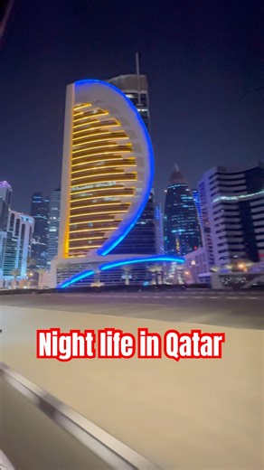 the iconic skyscrapers in the city's skyline #dohaqatar #travel #building #everyone