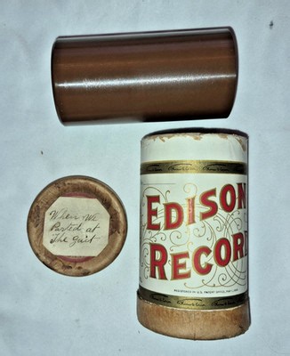 Edison Brown Wax No. 7792 Cylinder Phonograph Record | eBay