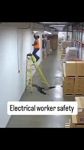 Electrical Worker Safety on a Ladder 1. Choose the Right Ladder Use a non-conductive ladder (fiberglass) when working near electrical lines or energized equipment. Avoid aluminum ladders around electricity—they conduct current and increase electrocution risk. Ensure the ladder is rated for your weight tools. --- 2. Inspect Before Use Check for cracks, bent rails, damaged rungs, loose fittings, or missing feet. Make sure the ladder has rubber/insulated feet for stability. Clean off oil, mud, grea