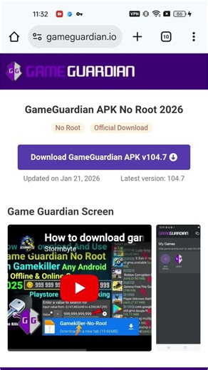 Game Guardian No Root - How to use Game Guardian | New Update 2026#gameguardian #gameguardiannoroot