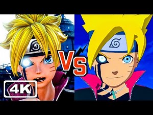 Jump Force Vs Naruto Storm 4 - Ultimate Jutsus, Transformations & Abilities Comparison (4K 60fps)