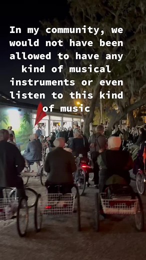 Amish Community Gathering for Southern Gospel Music in Pinecraft, Florida