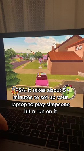 Simpsons Hit and Run Mac 2016 Gameplay