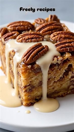 Pecan Pie Bread Pudding | Warm, Gooey & Pure Comfort 🤎🥧😍