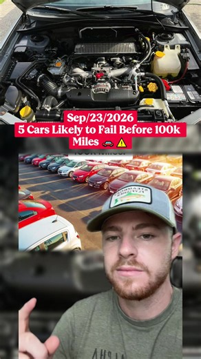 Cars That May Not Reach 100,000 Miles: Nissan Versa & More