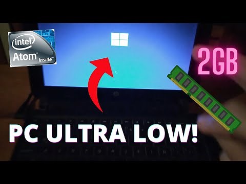 I TEST WINDOWS 11 on PC ULTRA LOW! 😱 [ Intel Atom with 2GB RAM ]