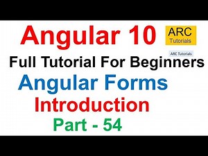 Mind Luster - Learn Angular 10 Tutorial 54 Angular Forms Tutorial | Angular 10 Tutorial For Beginners