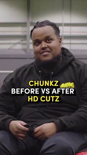 Chunkz's Transformation 😍💯 #chunkz #hdcutz #barber #beforeandafter | chunkz