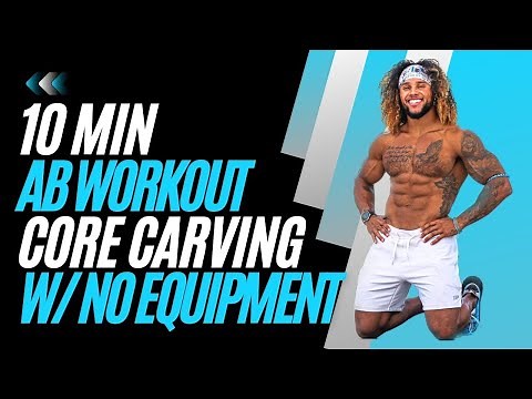 10 MIN AB WORKOUT (MIC'D UP) | Chisel your core