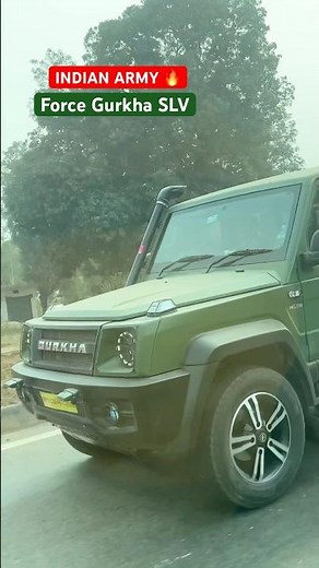 Force Gurkha | INDIAN ARMY Gurkha LSV 4x4x4 | Jabalpur Ordinance Factory