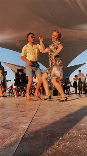 Beach dancing in Italy 💕 @Summer Jamboree