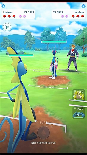 ✨️Shiny Inteleon VS✨️G-Max Inteleon PVP Battle in Pokemon Go