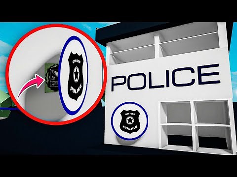 All Brookhaven secrets in the Police Station! (Brookhaven 🏡RP Roblox)