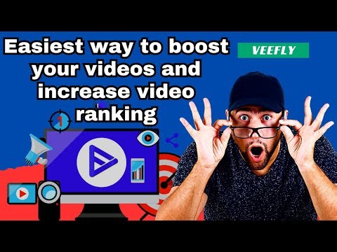 how to promote your youtube channel and increase video ranking with veefly