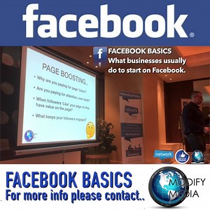 FACEBOOK BASICS  Just a idea of what we will learn on the day! ...