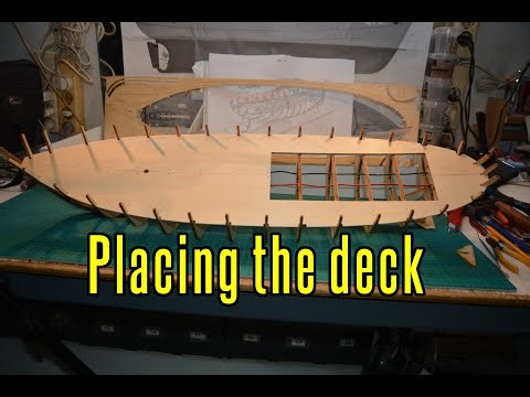 Nordkap 476 - part 3 Placing The Deck