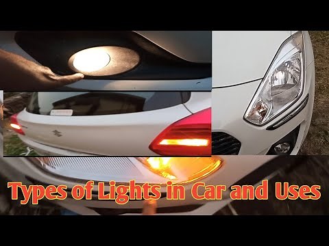 Types of Lights in Car and how to use lights in car