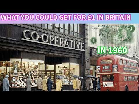 £1 in 1960 Britain vs Today — The Difference Is Shocking