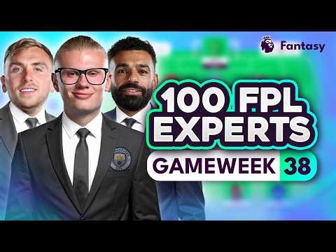 FPL GW38 EXPERT Transfer Trends & Best Captain! 🧠 100 Experts Reveal Gameweek 38 Team Plans