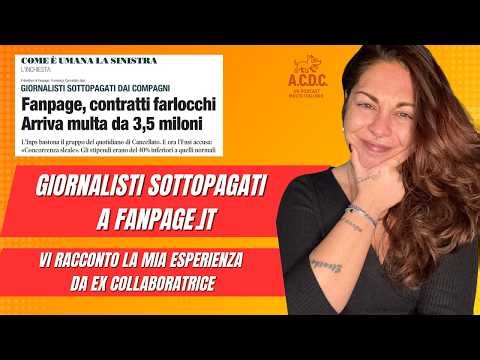 Underpaid Journalists at Fanpage.it: I'll tell you about my experience as a former contributor.