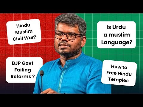 J Sai Deepak on Hindu Nationalism, Secularism, caste, Dharma, Free Hindu Temples & History Textbooks