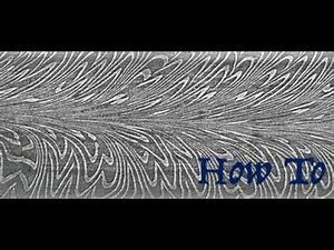 Damascus Paint Pattern- Tutorial