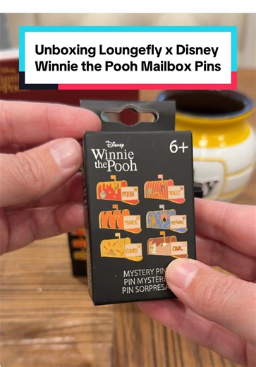 Disney Winnie the Pooh mailbox pins from BoxLunch - these Loungefly pins are gorgeous 🍯🐝 I’m turning into quite the pin collector @BoxLunch @Loungefly @Disney #winniethepooh #loungefly #boxlunch #pin #unboxing