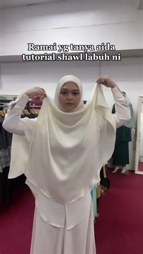 Tutorial Shawl Labuh (View Product)