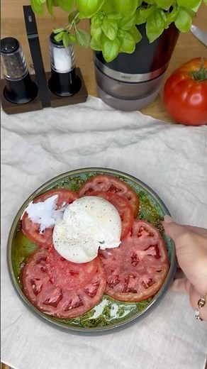 Burrata mit Tomate