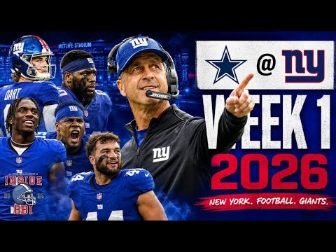 Inside BBI: Giants-Cowboys in Week One; Rookie Mini-Camp Review - Big Blue Interactive