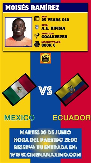 Mexico vs Ecuador (30/06/26)