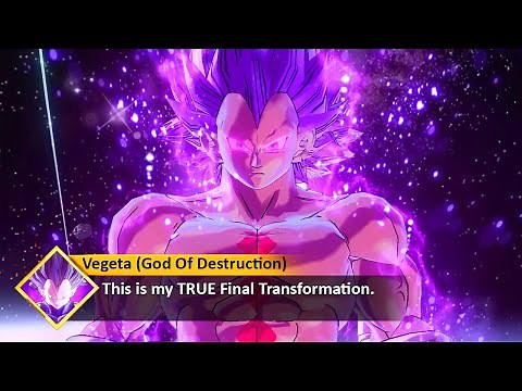 DBXV2: Vegeta's MASTERED God Of DESTRUCTION Form DLC Mods