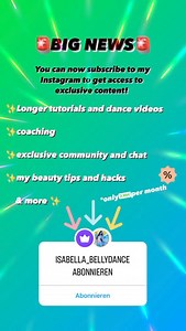 Belly Dancer Isabella / Bauchtänzerin Isabella on Reels