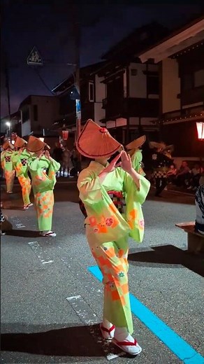 【おわら風の盆】情緒溢れる踊り#おわら風の盆#おわら#富山市八尾