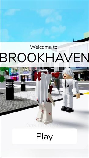 Getting Married In Brookhaven💒💍 #roblox #shorts #brookhaven