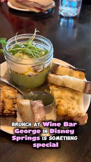 This Restaurant will CHANGE your MIND about Disney World Food! Wine Bar George Brunch is the BEST!
