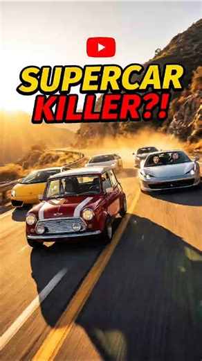 This Tiny Car Humiliated Supercars?! #automobile #minicooper #minicar