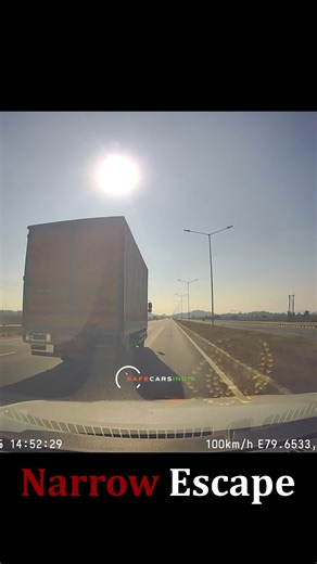 Prateek Singh on Instagram: "Details- by Thavesh Katakwar I narrowly escaped a major accident on the highway due to the negligence of a truck driver. While I was driving at approximately 110 km/h in my lane, the truck ahead suddenly swerved to the right without giving any indicator, signal, or prior warning. There was no horn, hazard light, or any visible attempt to alert vehicles approaching from behind. Because of this sudden and unexpected maneuver, I was forced to apply the brakes immediatel