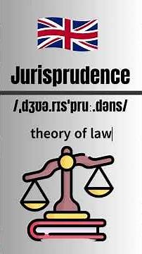 How to Pronounce Jurisprudence Correctly-British Accent #britishaccent #britishpronounciation